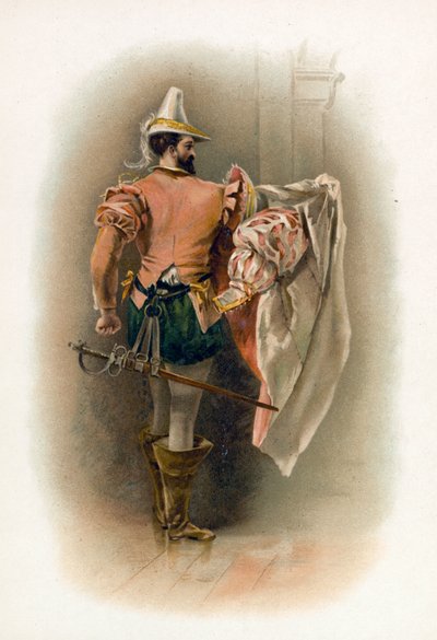 Petruchio aus Der Widerspenstigen Zähmung von Charles Robert Leslie